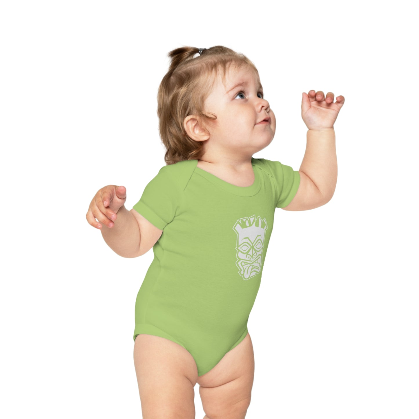 Tongue Out Tiki Baby Onesie