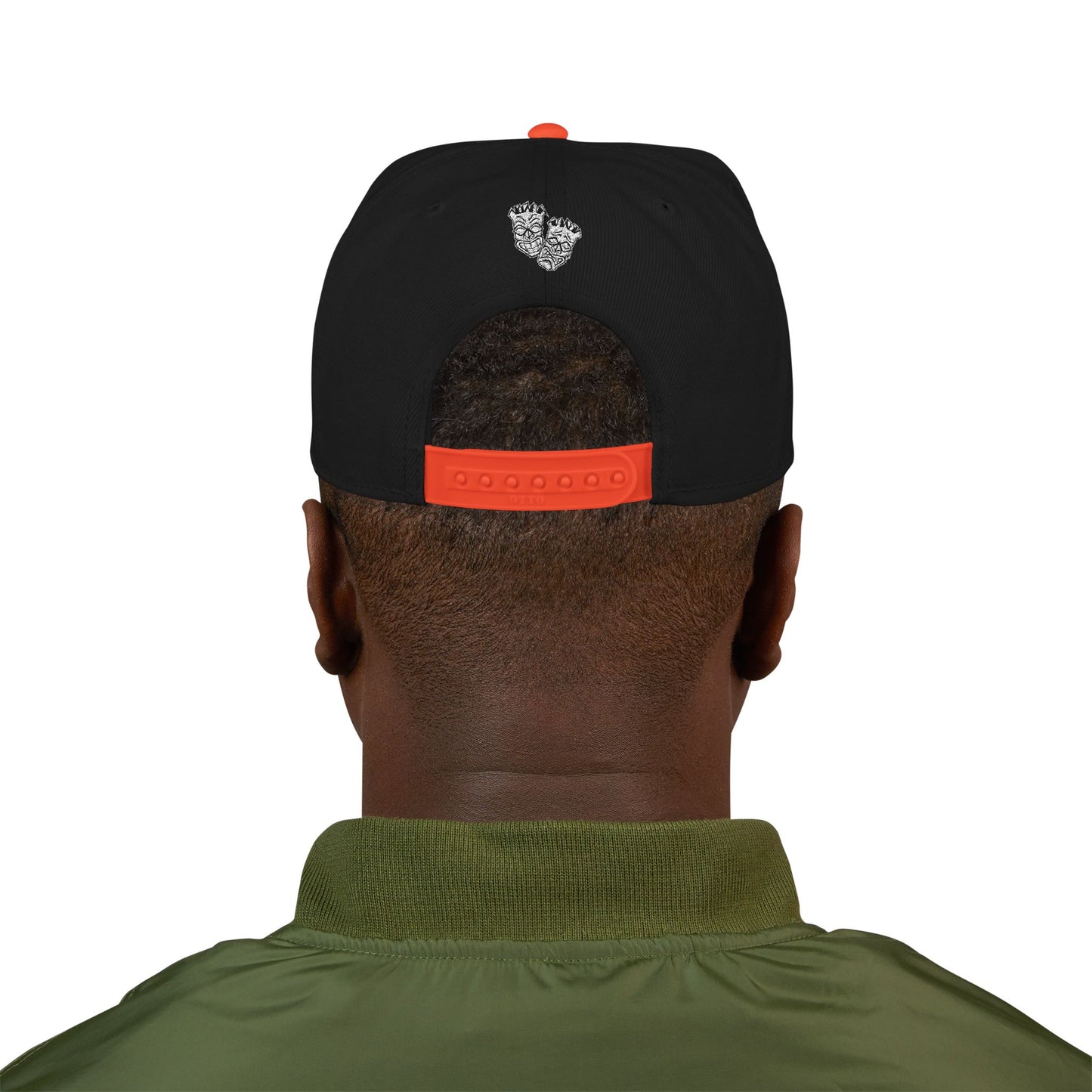 BNBL White Embroidered Snapback