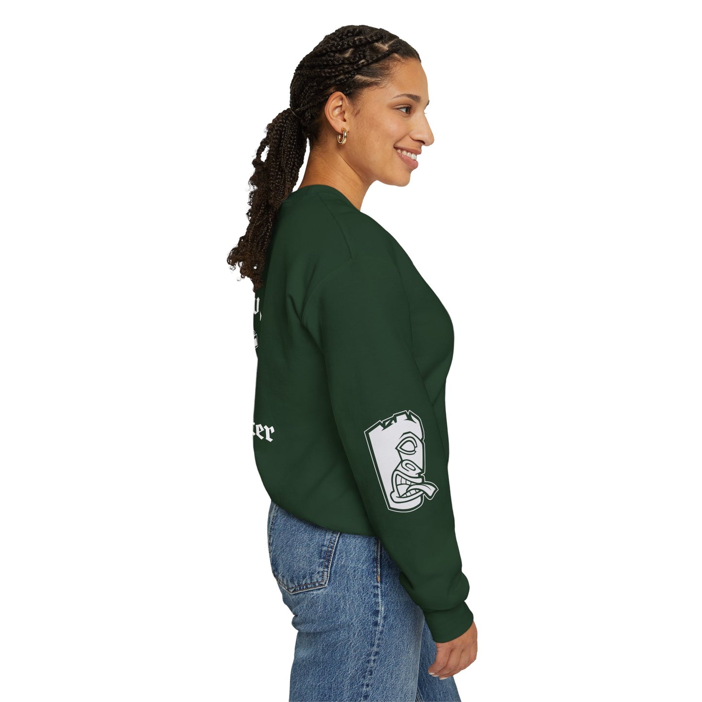 "Birdie Now, Bogey Later" Tiki Golf Crewneck Sweatshirt