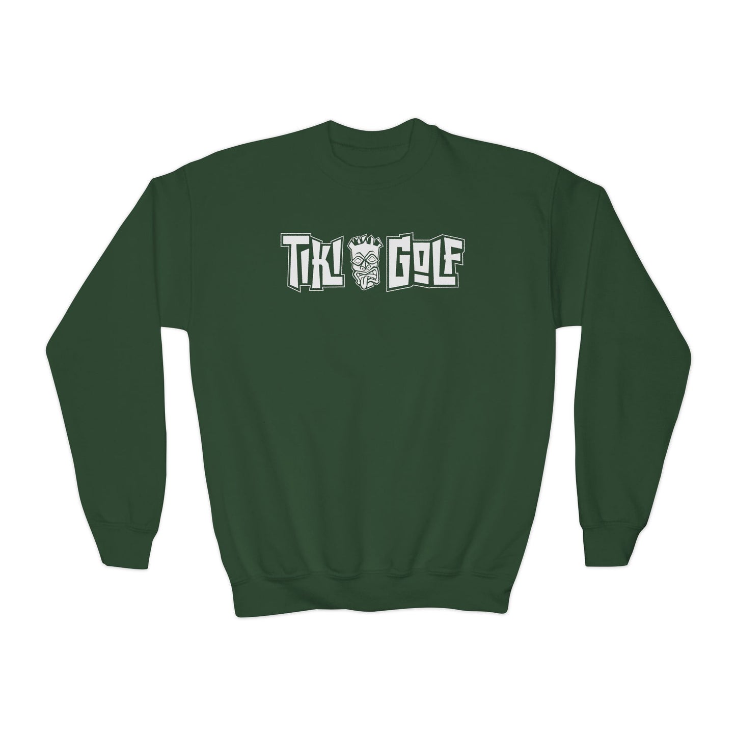 "Birdie Now, Bogey Later" Kids Crewneck Sweatshirt