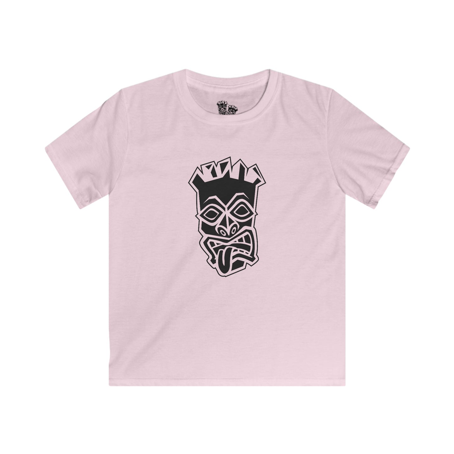 Kids Tongue Out Tiki T-Shirt