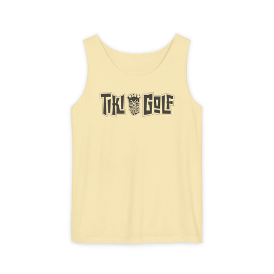 "Birdie Now, Bogey Later" Tiki Golf Tank Top
