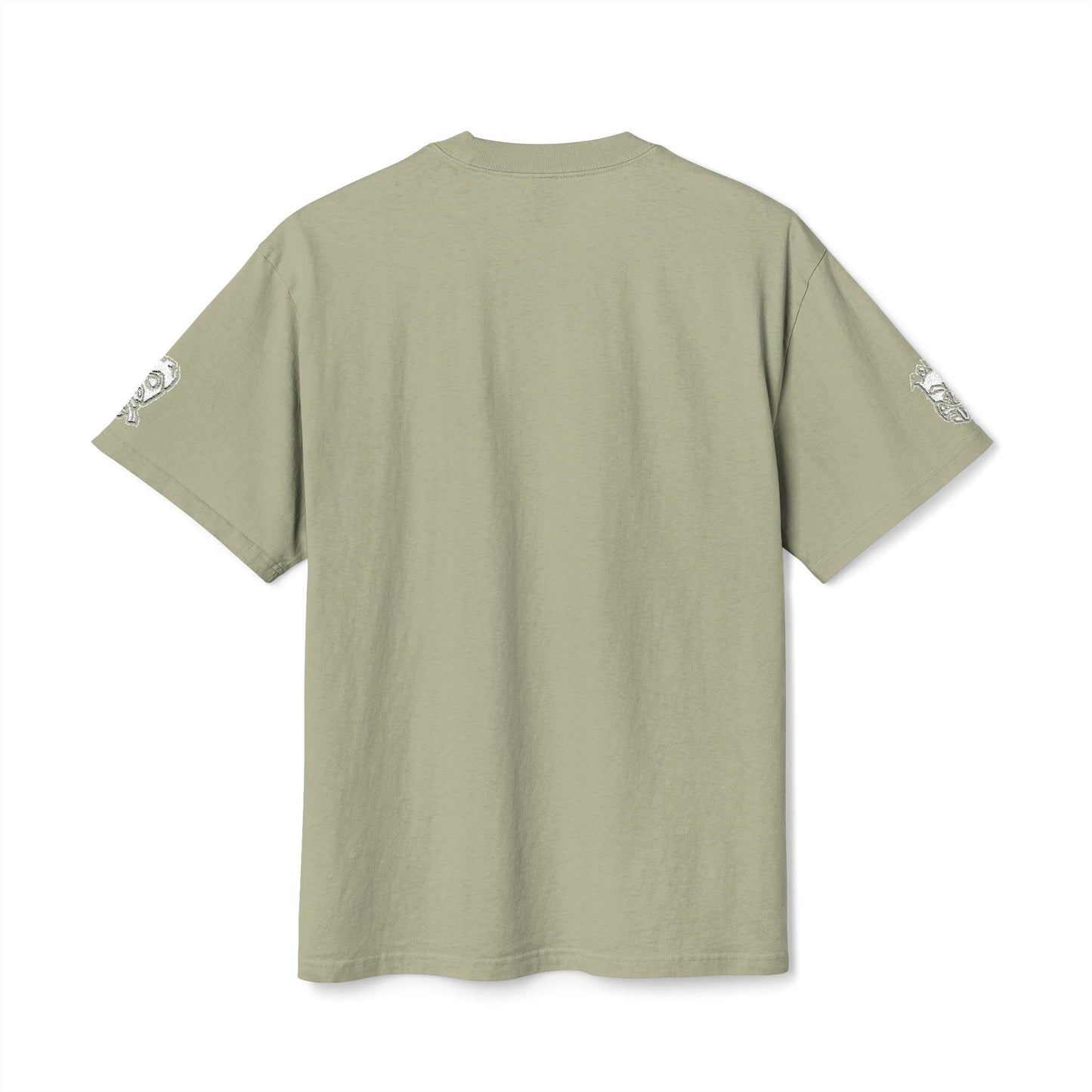 Now & Later Tiki Heads Embroidered Faded T-Shirt