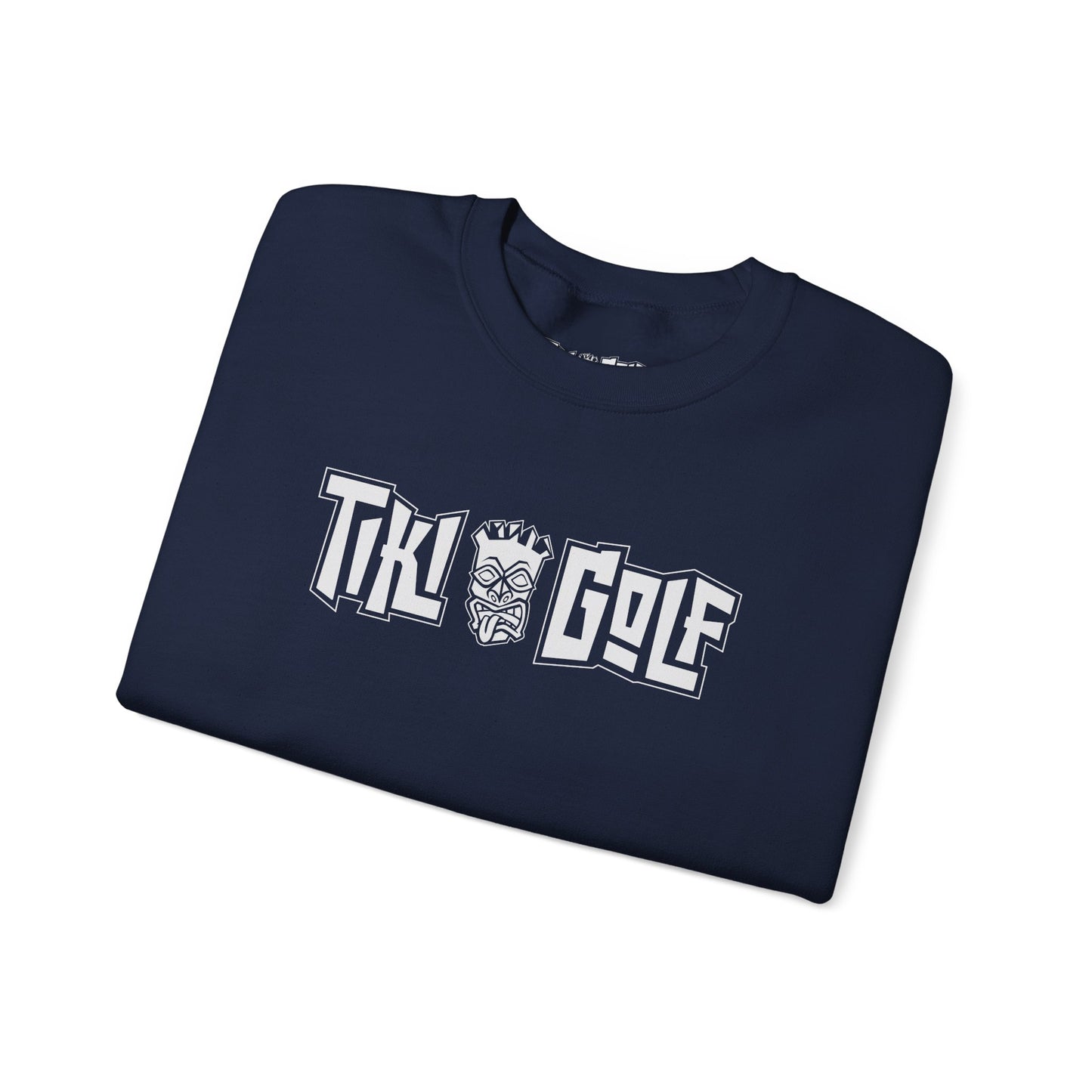 "Birdie Now, Bogey Later" Tiki Golf Crewneck Sweatshirt
