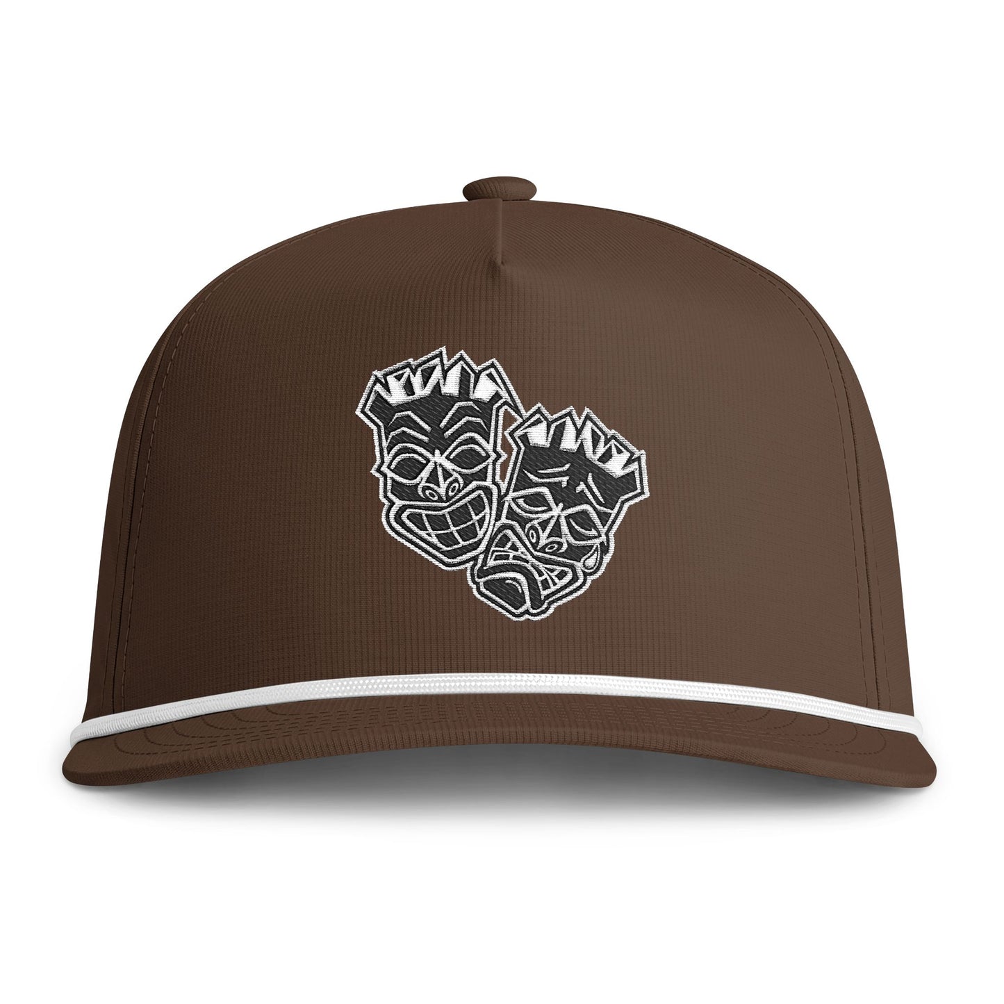 "Birdie Now, Bogey Later" Sunwashed Embroidered Rope Cap