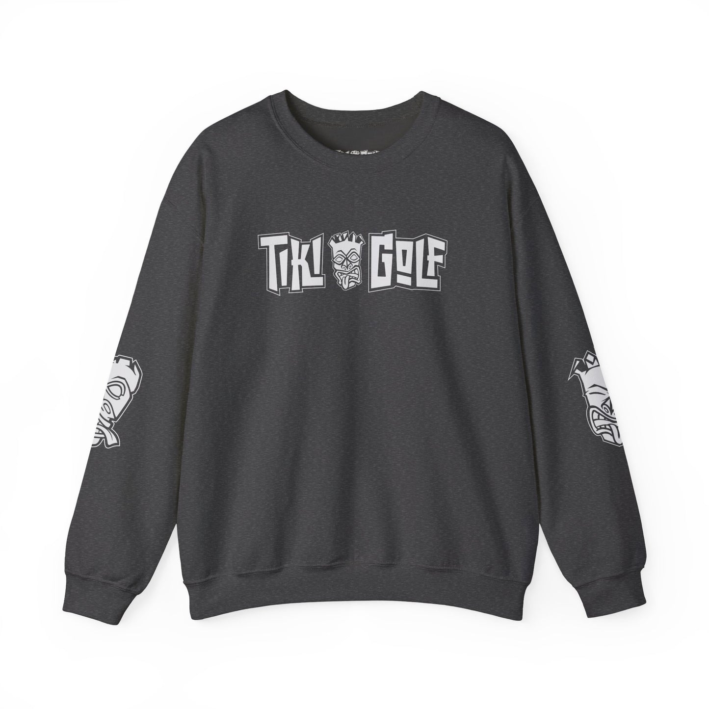 "Birdie Now, Bogey Later" Tiki Golf Crewneck Sweatshirt
