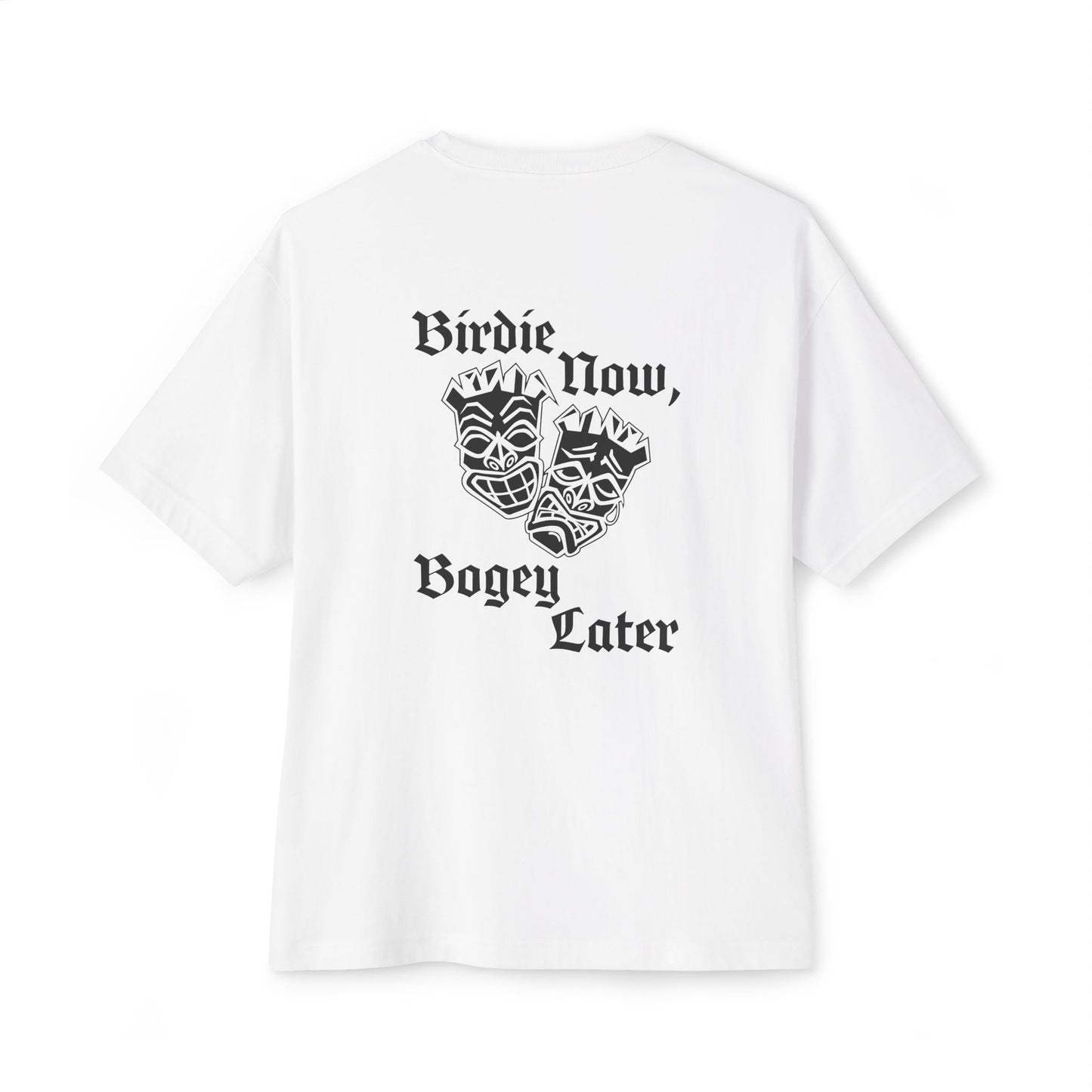 "Birdie Now, Bogey Later" Oversized Tiki Golf Tee