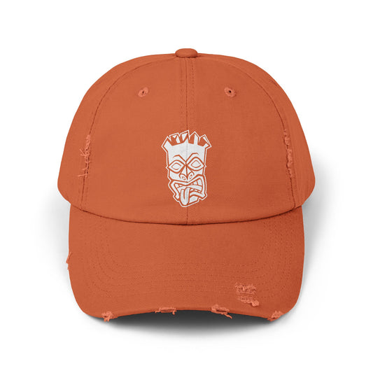 Distressed Tiki Tongue-Out Cap
