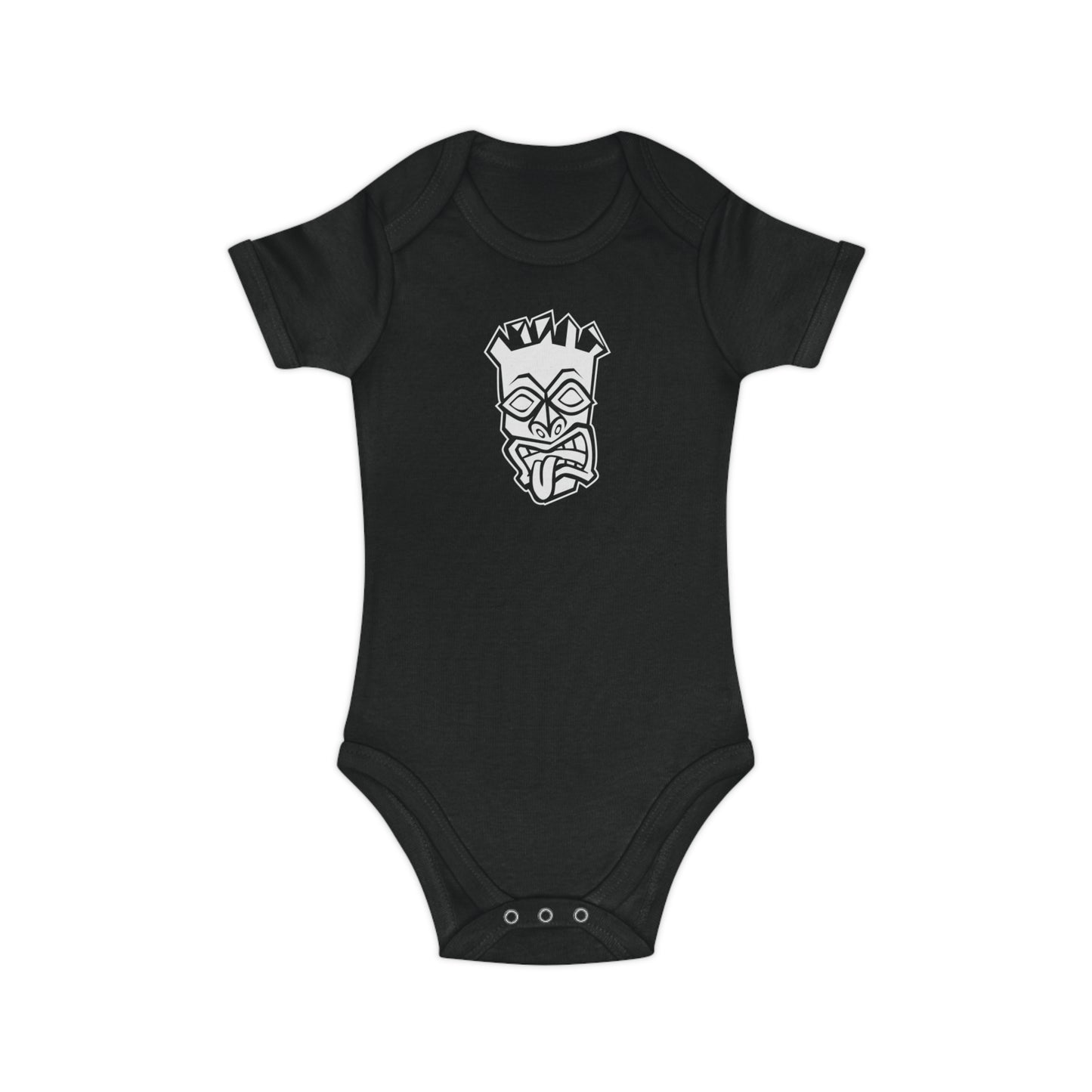 Tongue Out Tiki Baby Onesie