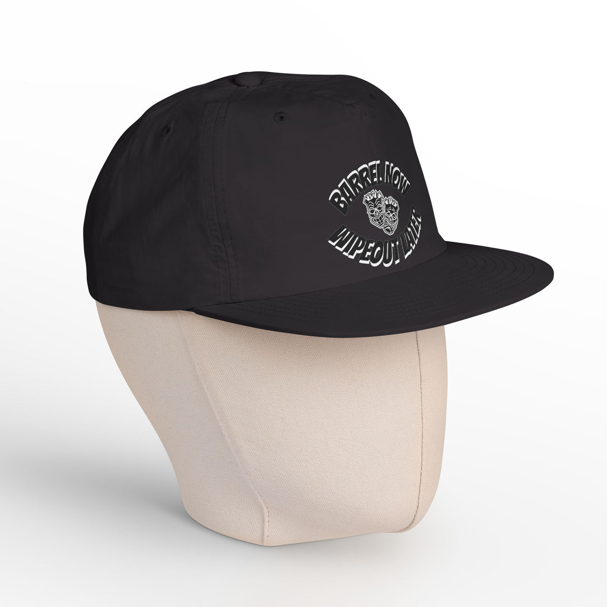 "Barrel Now, Wipeout Later" Tiki Surf Club Snapback