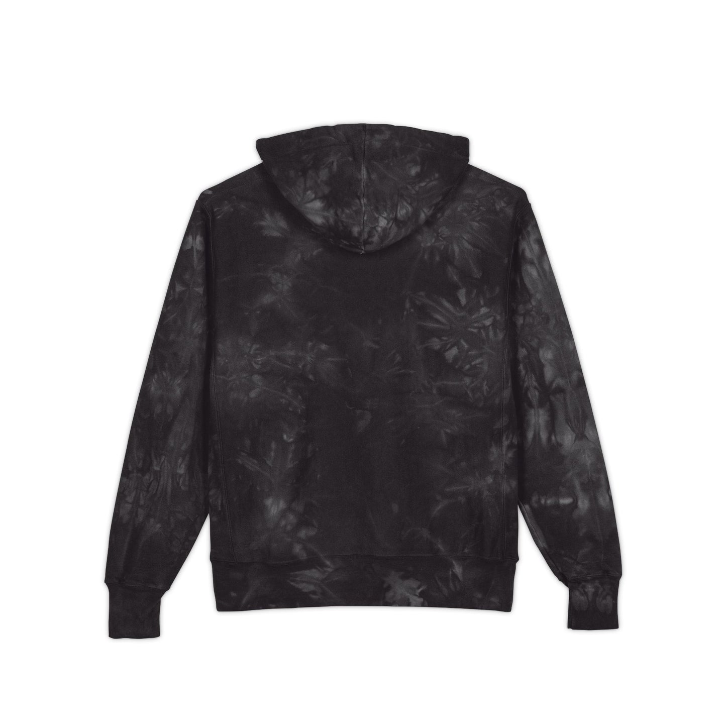 Now & Later Tiki Heads Embroidered Tie-Dye Hoodie