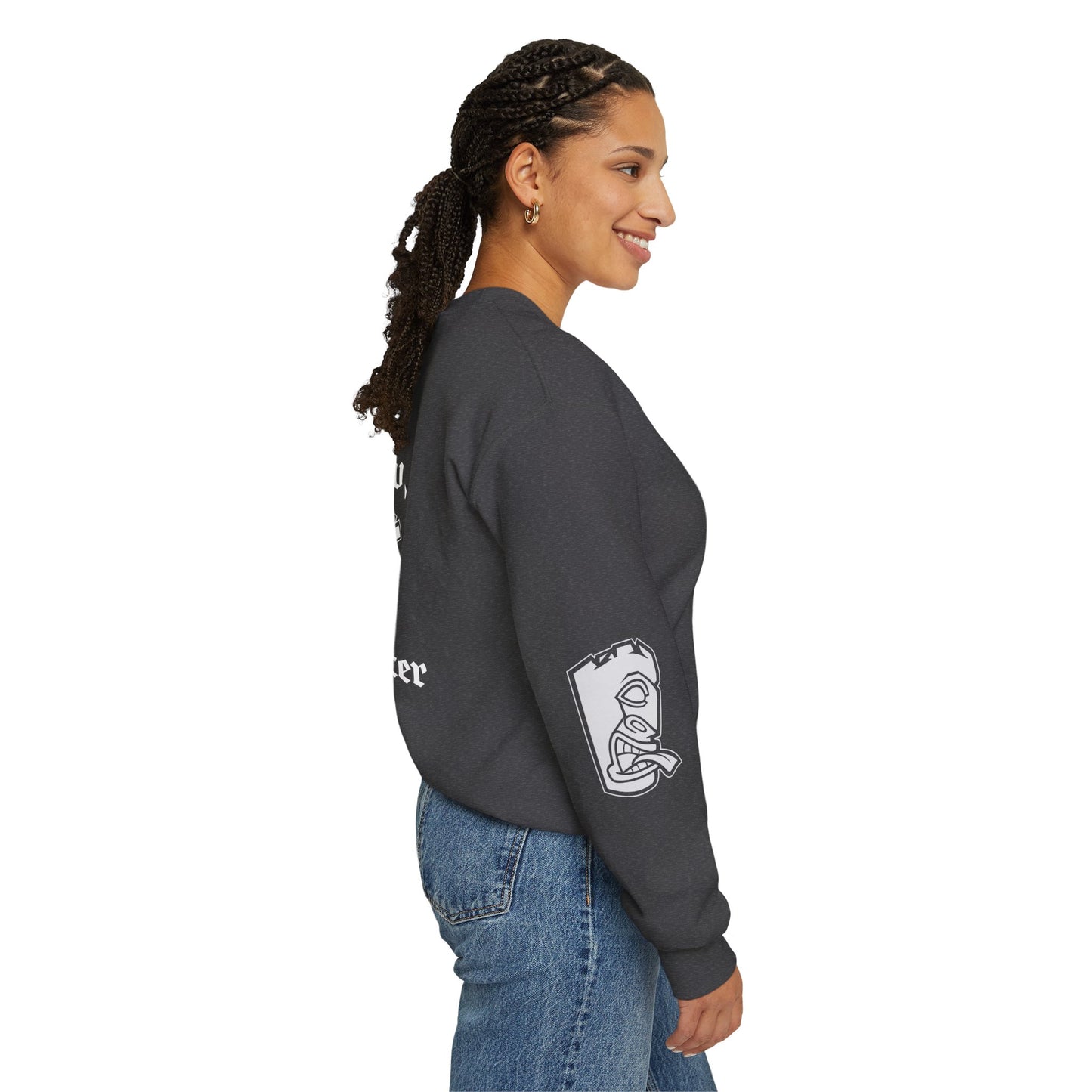 "Birdie Now, Bogey Later" Tiki Golf Crewneck Sweatshirt