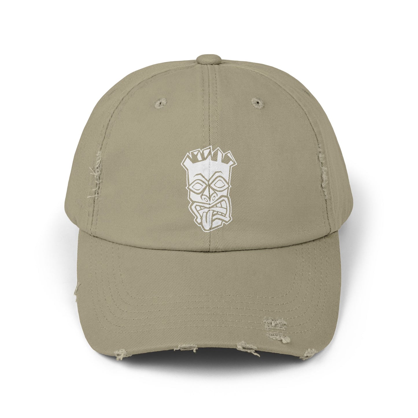 Distressed Tiki Tongue-Out Cap