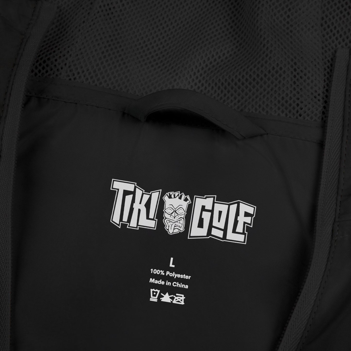 Now & Later Tiki Heads Golf Windbreaker