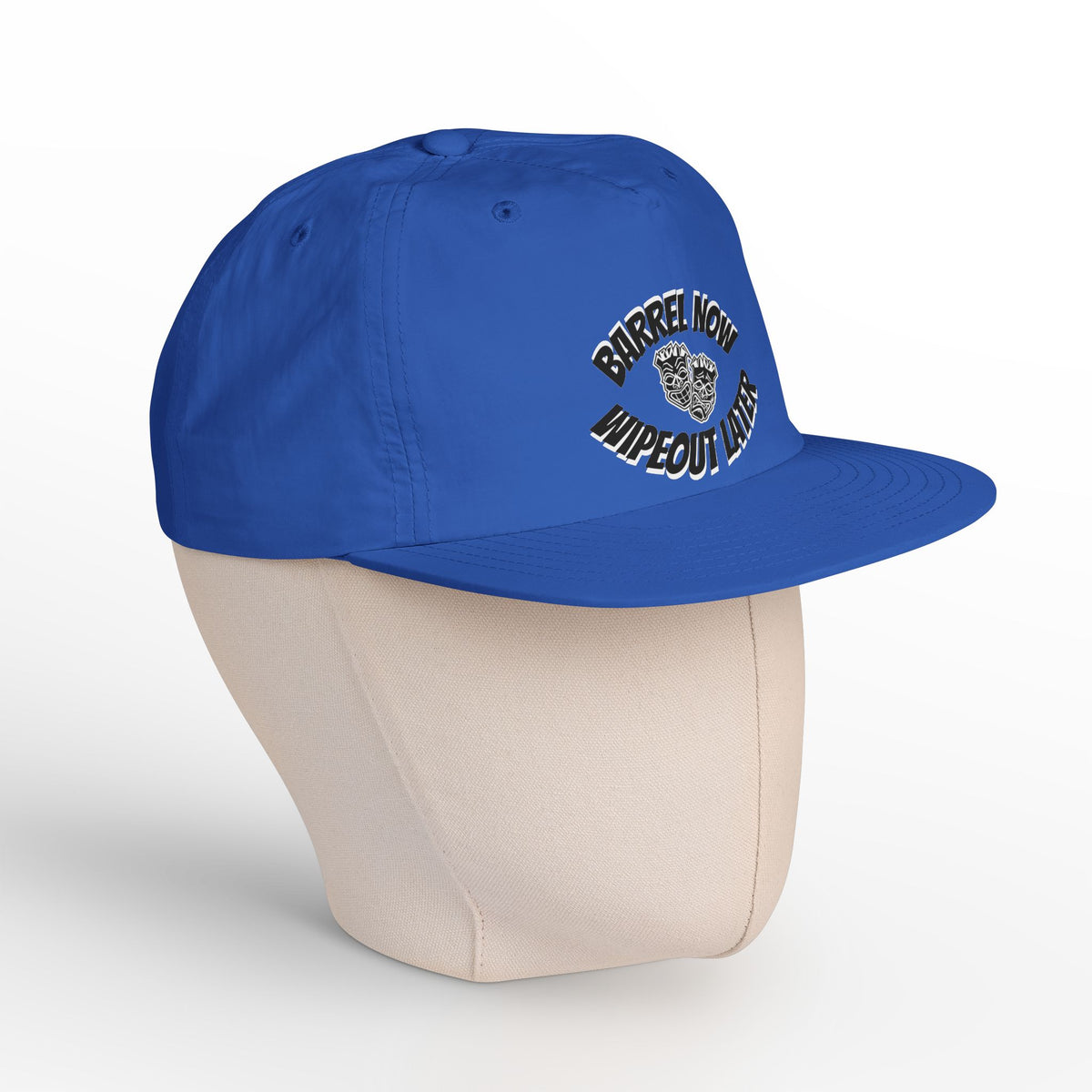 "Barrel Now, Wipeout Later" Tiki Surf Club Snapback
