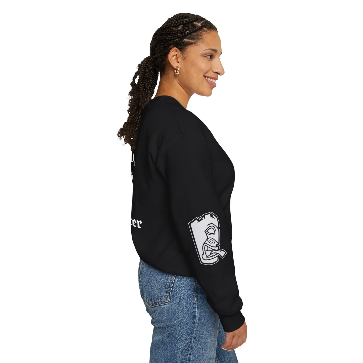 "Birdie Now, Bogey Later" Tiki Golf Crewneck Sweatshirt