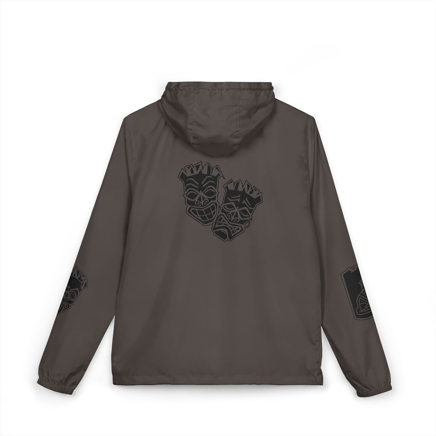 Now & Later Tiki Heads Golf Windbreaker