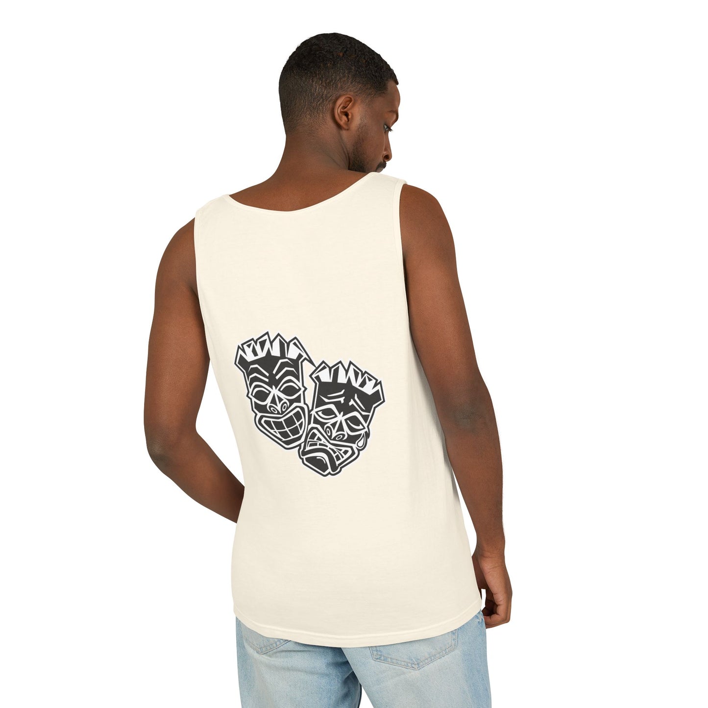 Tongue Out Tiki Tank Top