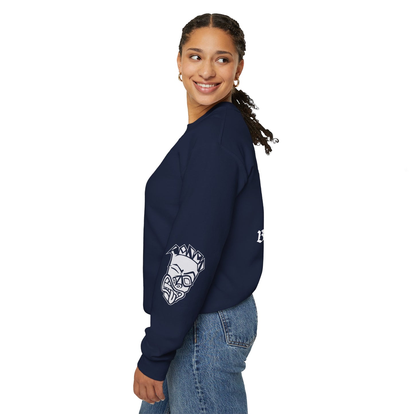"Birdie Now, Bogey Later" Tiki Golf Crewneck Sweatshirt