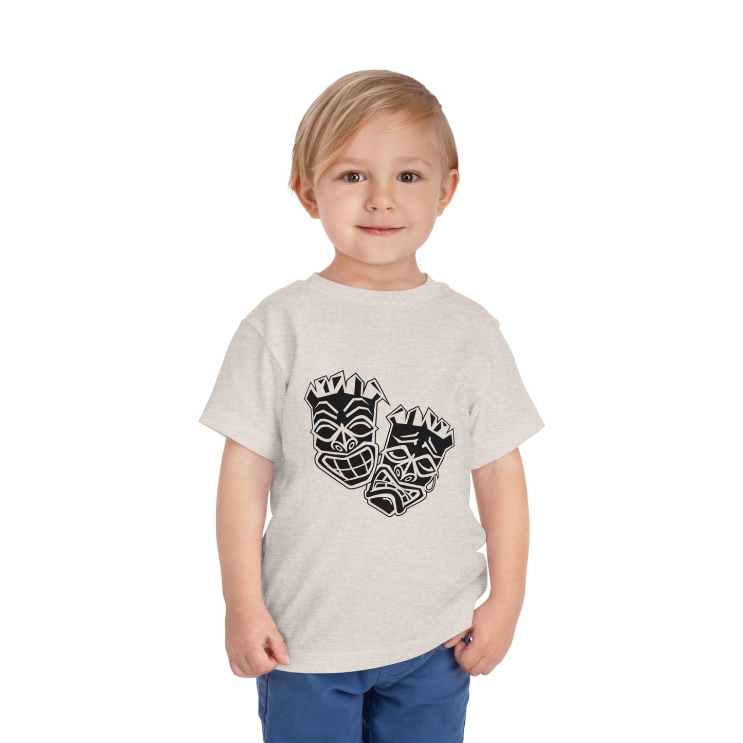 Now & Later Tiki Heads Toddler T-Shirt