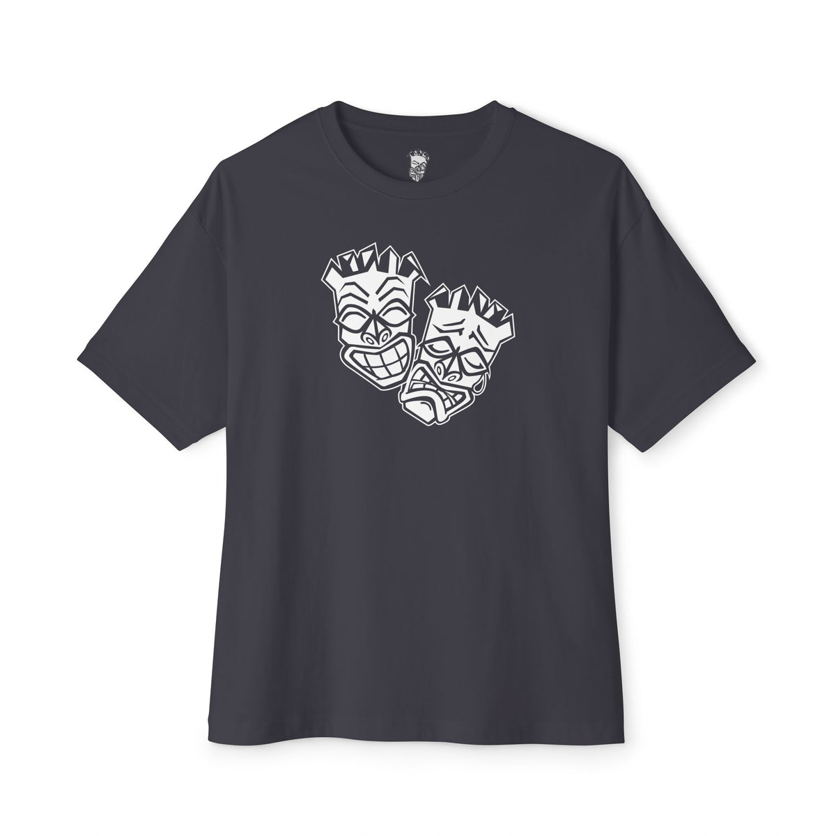 Now & Later Tiki Heads Oversized T-Shirt