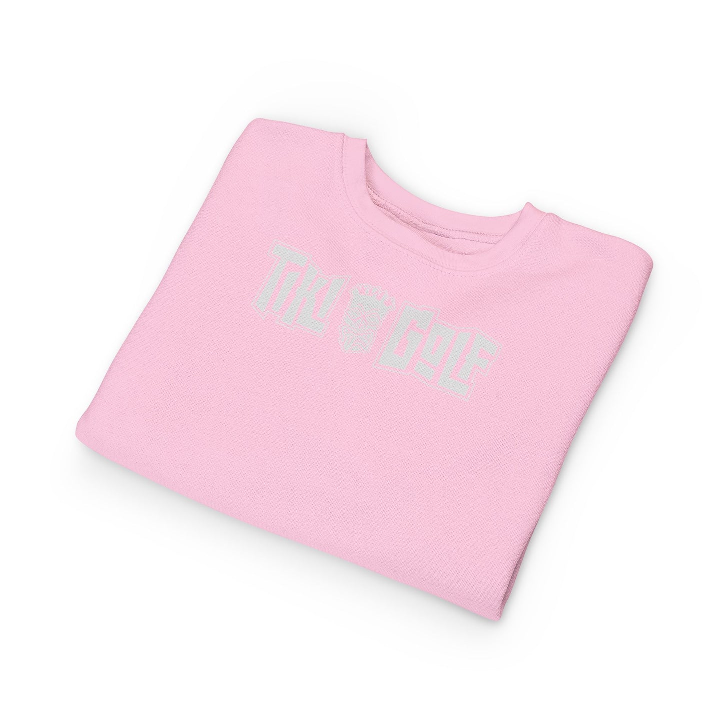 “Birdie Now, Bogey Later” Tiki Golf Toddler Crewneck