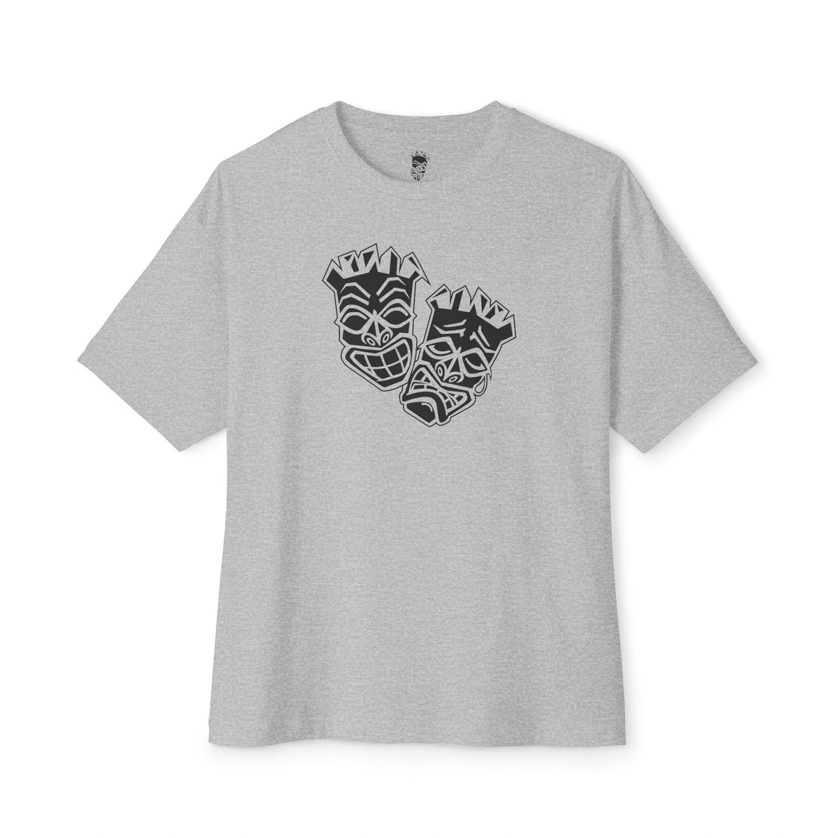 Now & Later Tiki Heads Oversized T-Shirt