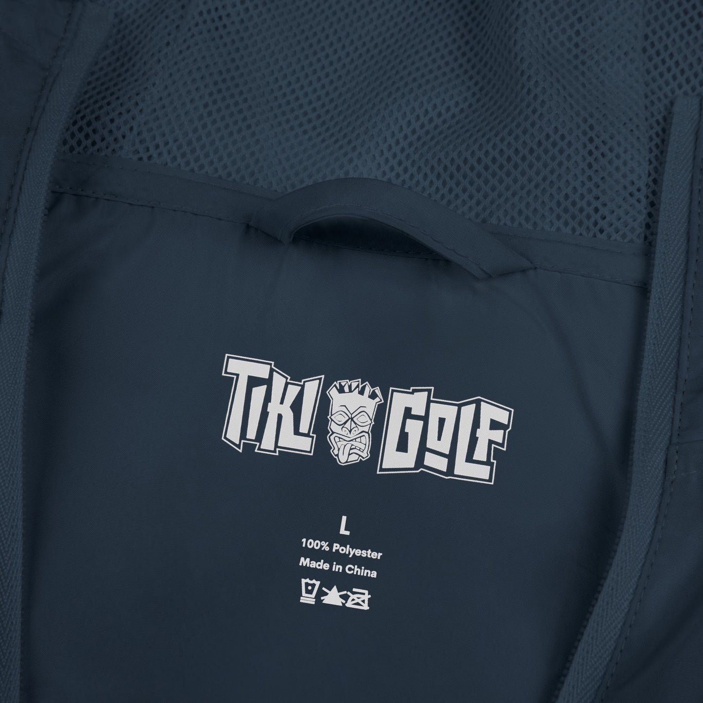 Now & Later Tiki Heads Golf Windbreaker