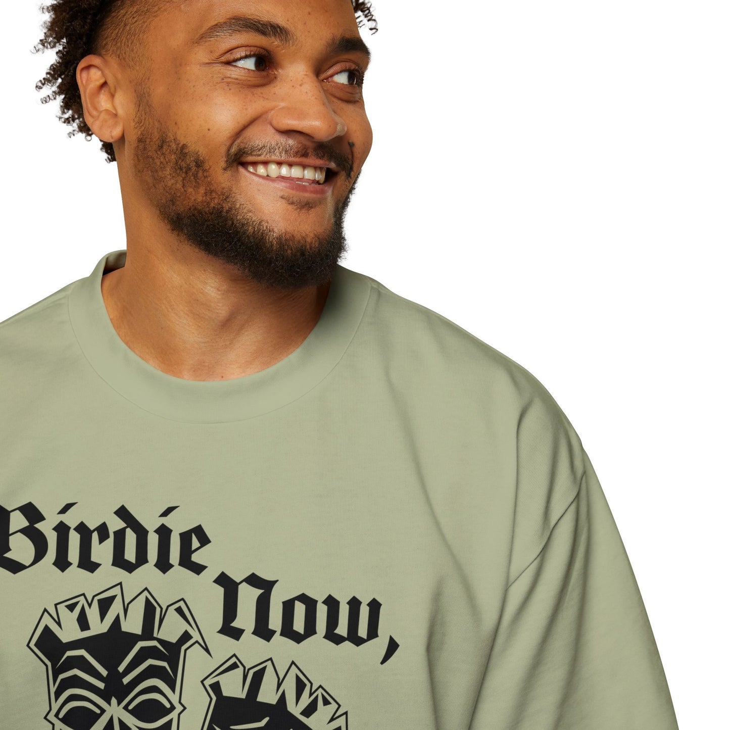 "Birdie Now, Bogey Later" Oversized T-Shirt
