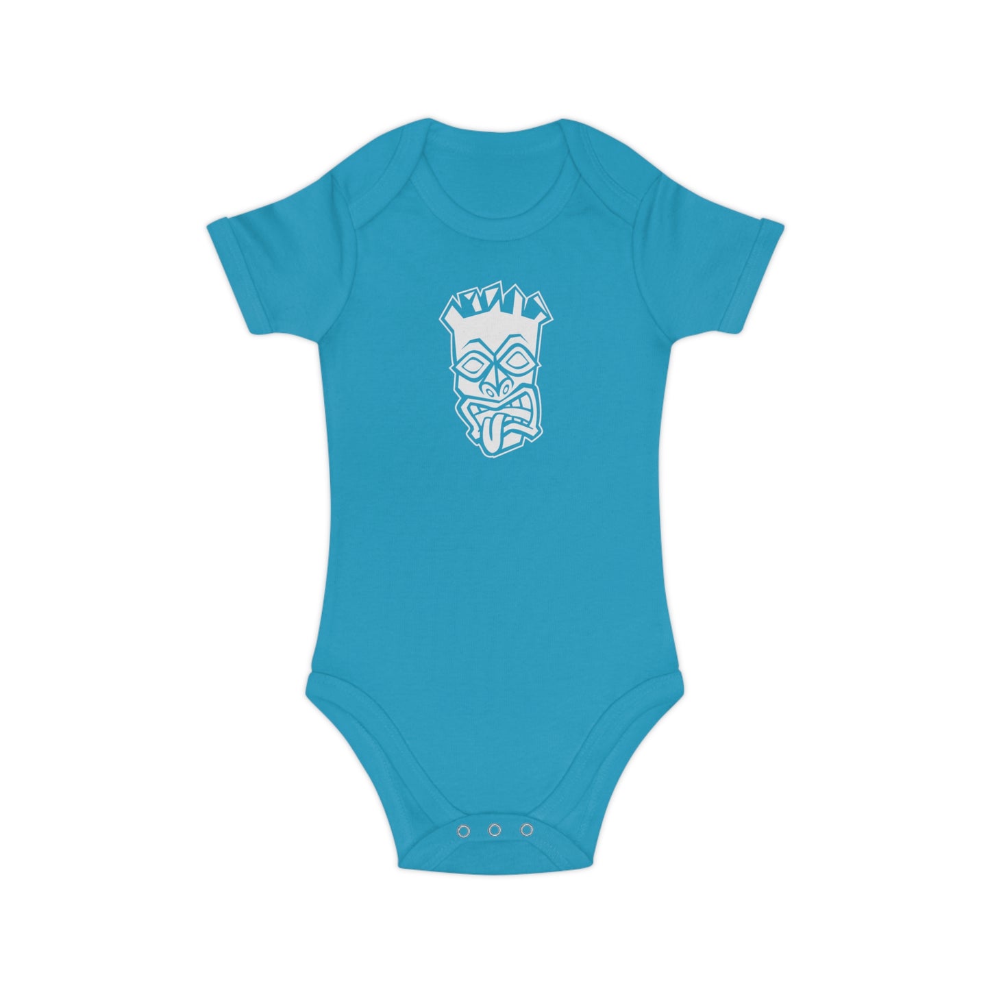 Tongue Out Tiki Baby Onesie