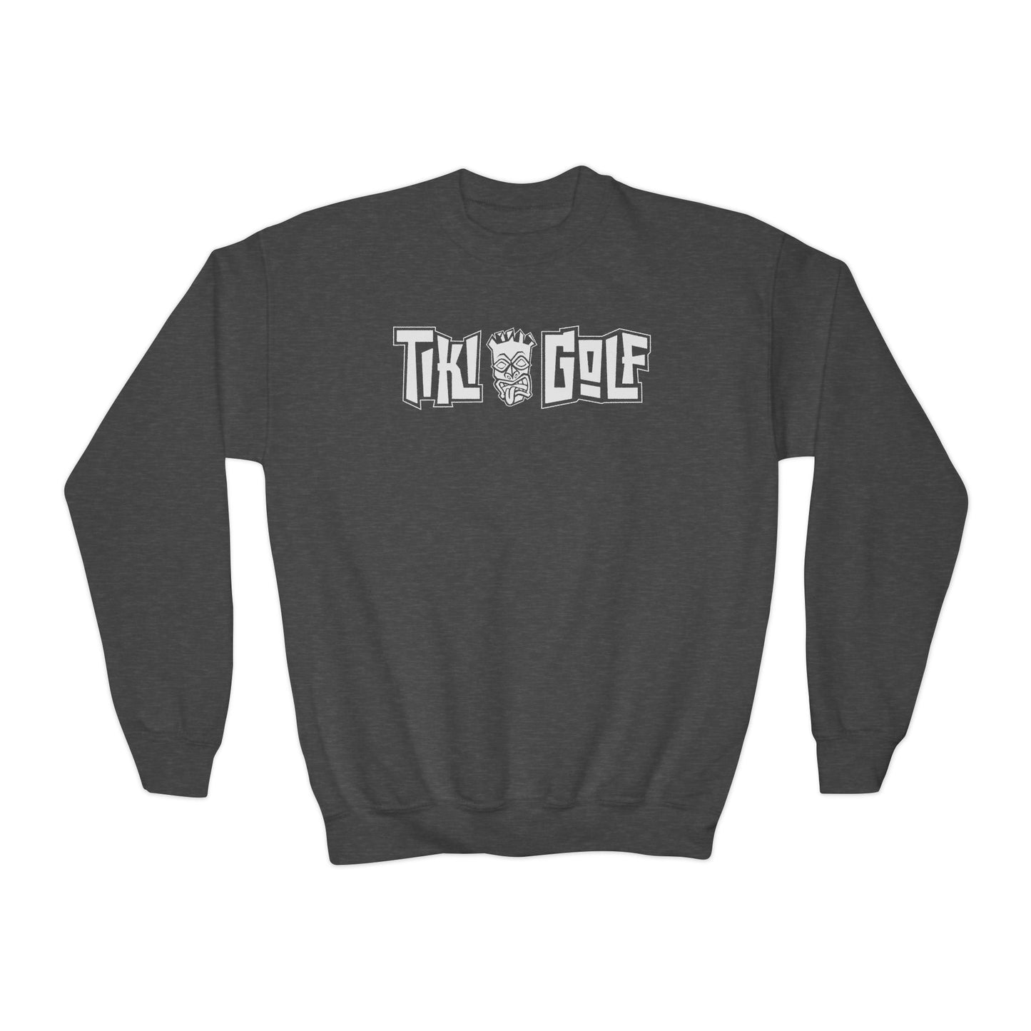 "Birdie Now, Bogey Later" Kids Crewneck Sweatshirt