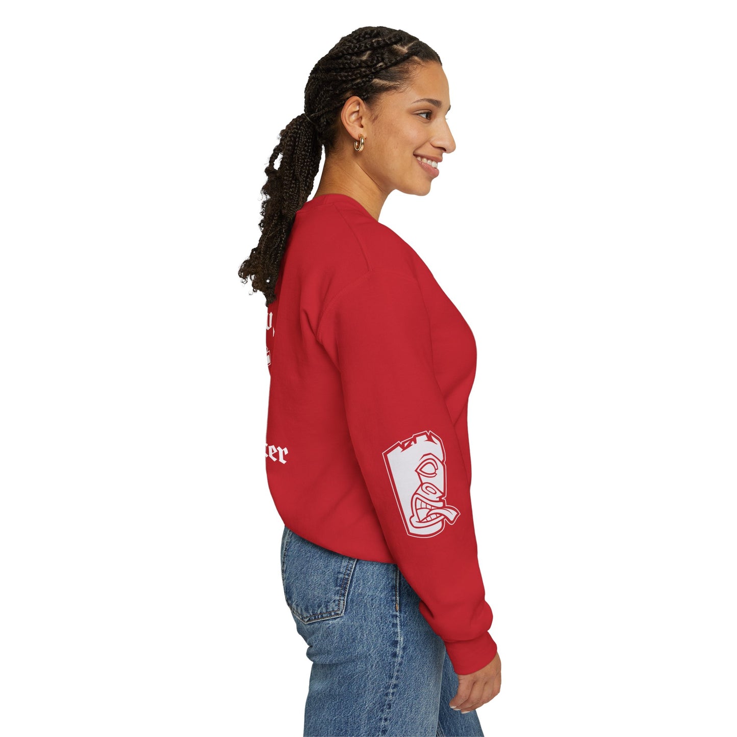 "Birdie Now, Bogey Later" Tiki Golf Crewneck Sweatshirt