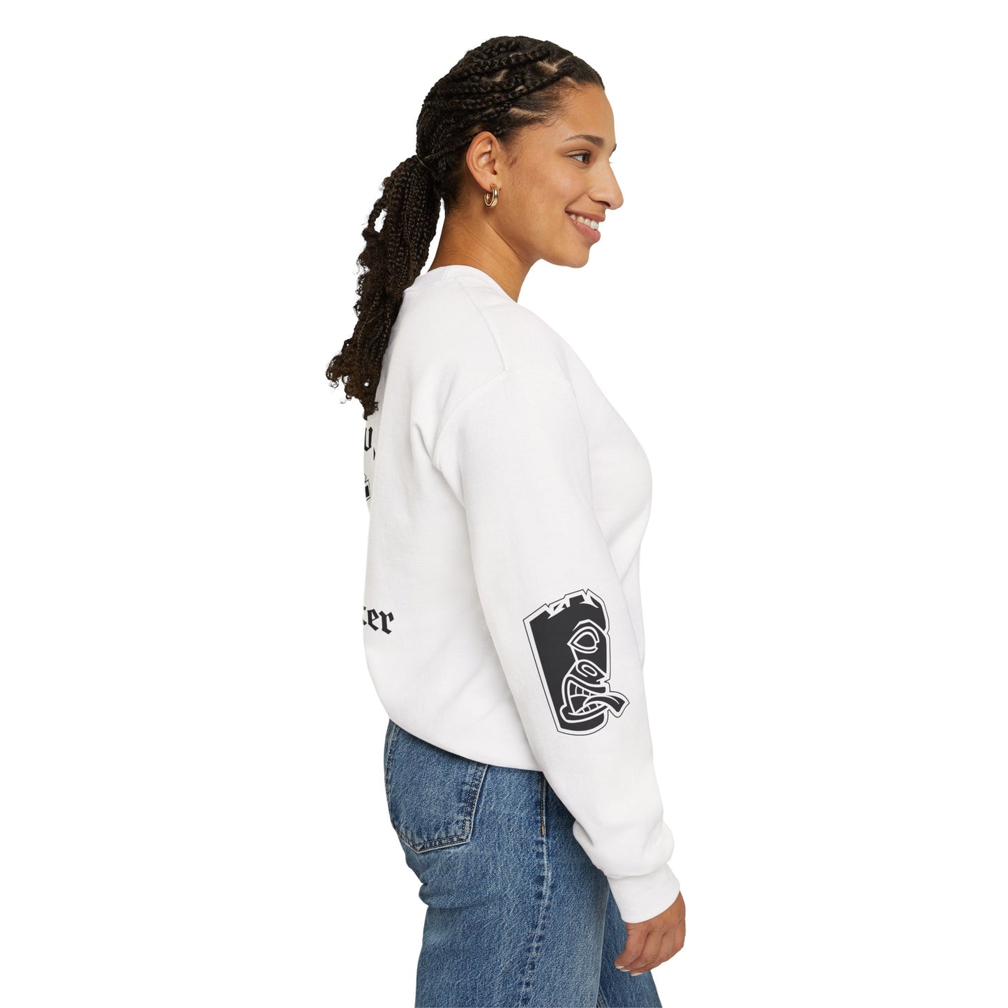 "Birdie Now, Bogey Later" Tiki Golf Crewneck Sweatshirt