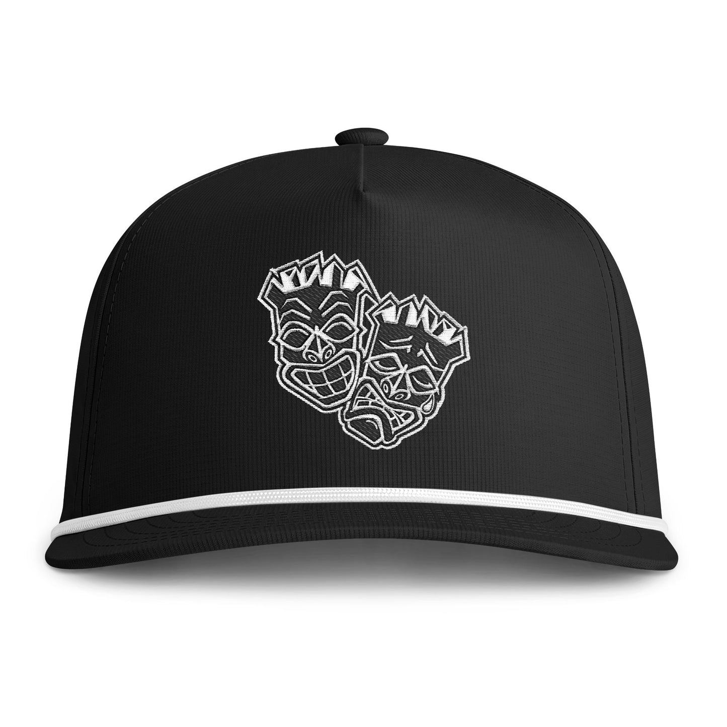 "Birdie Now, Bogey Later" Sunwashed Embroidered Rope Cap