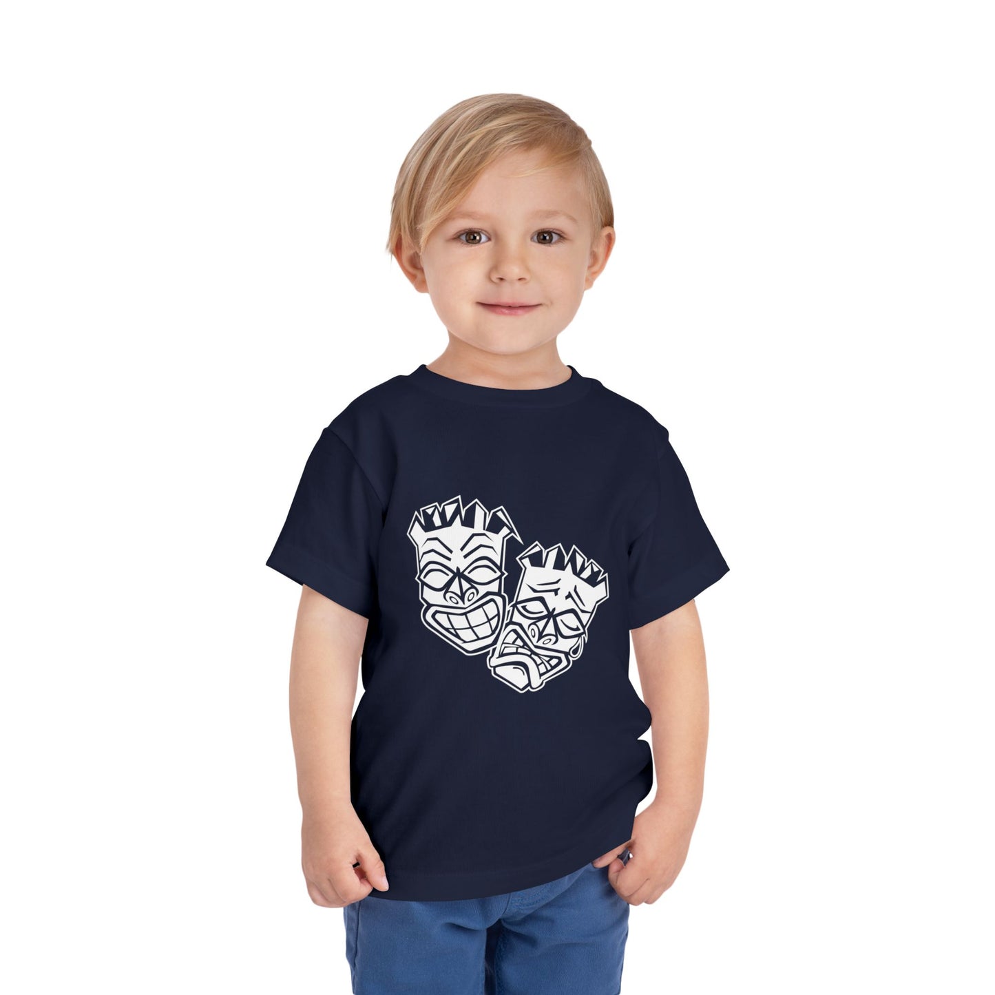Now & Later Tiki Heads Toddler T-Shirt