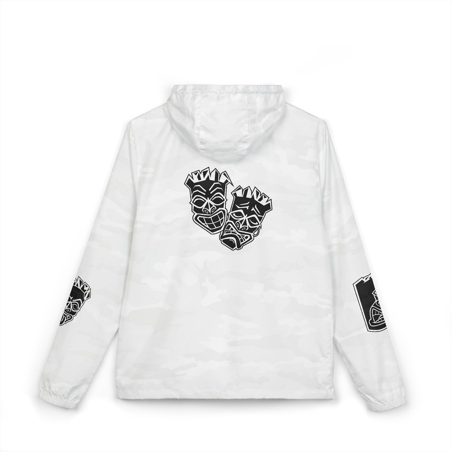 Now & Later Tiki Heads Golf Windbreaker