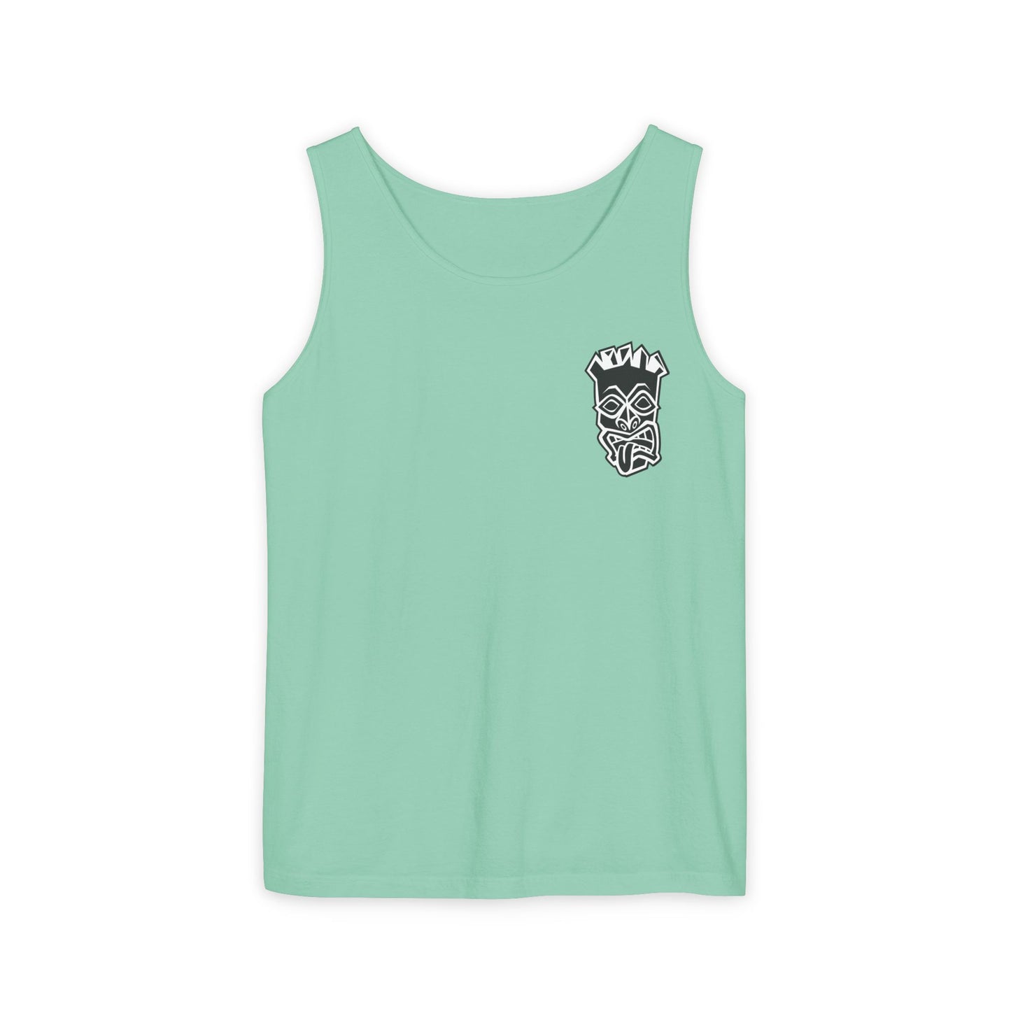 Tongue Out Tiki Tank Top