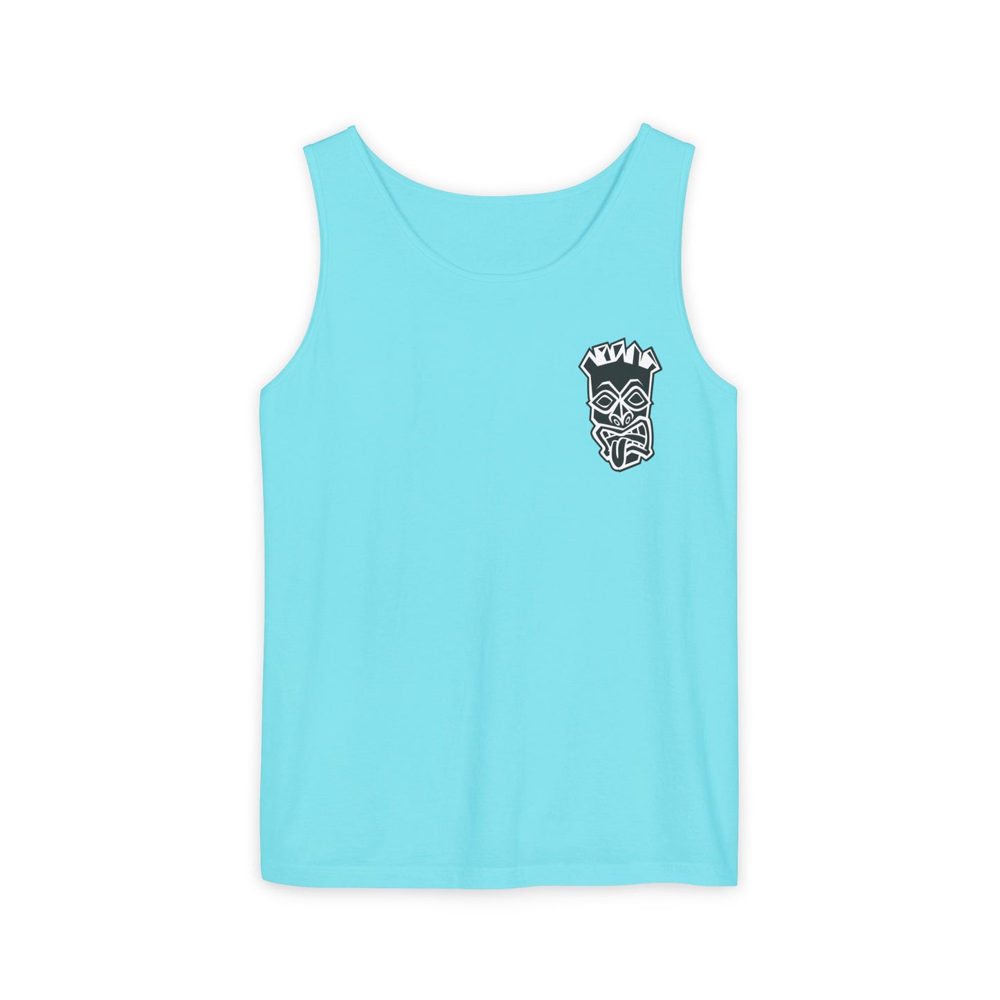 Tongue Out Tiki Tank Top
