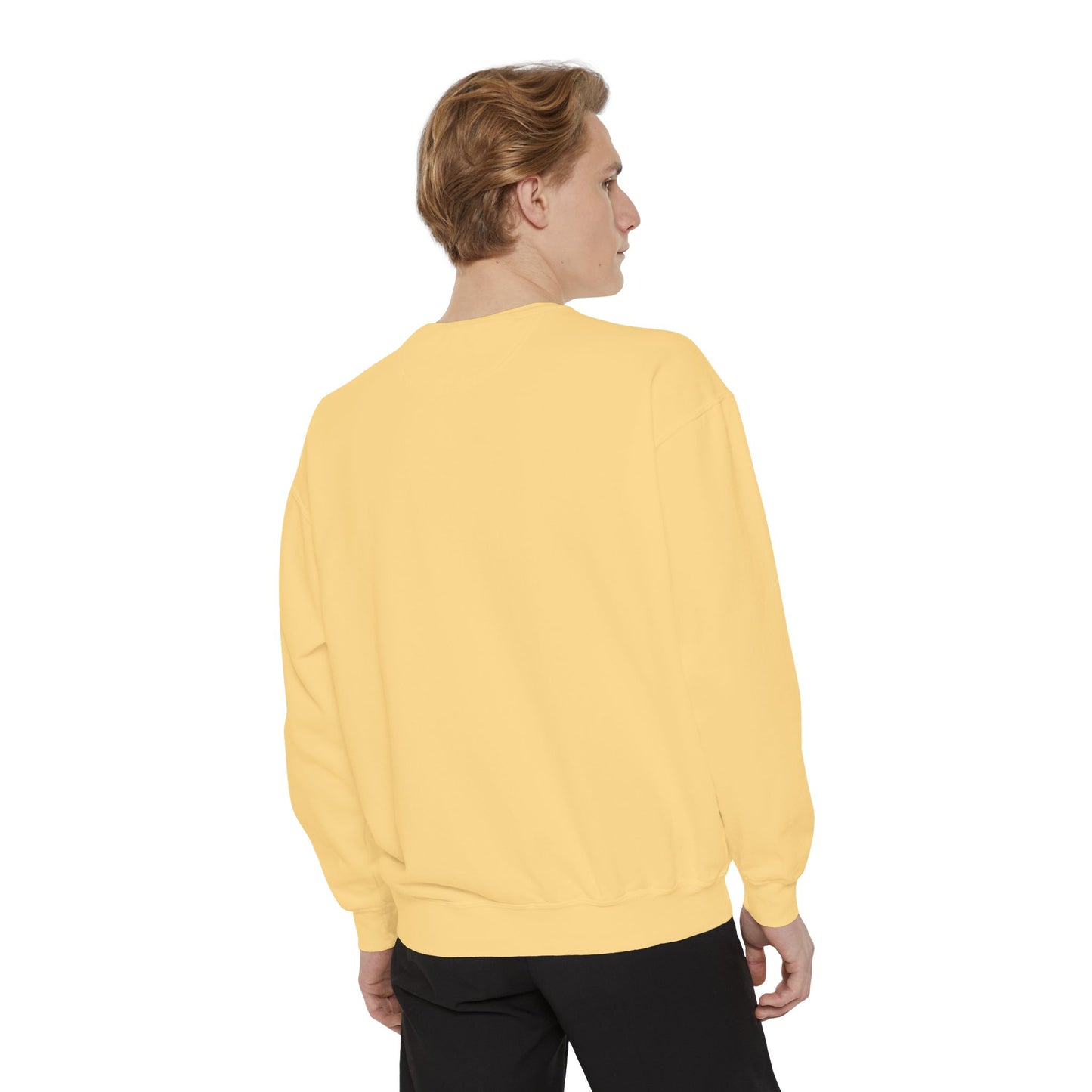 Now & Later Tiki Heads Embroidered Crewneck Sweatshirt