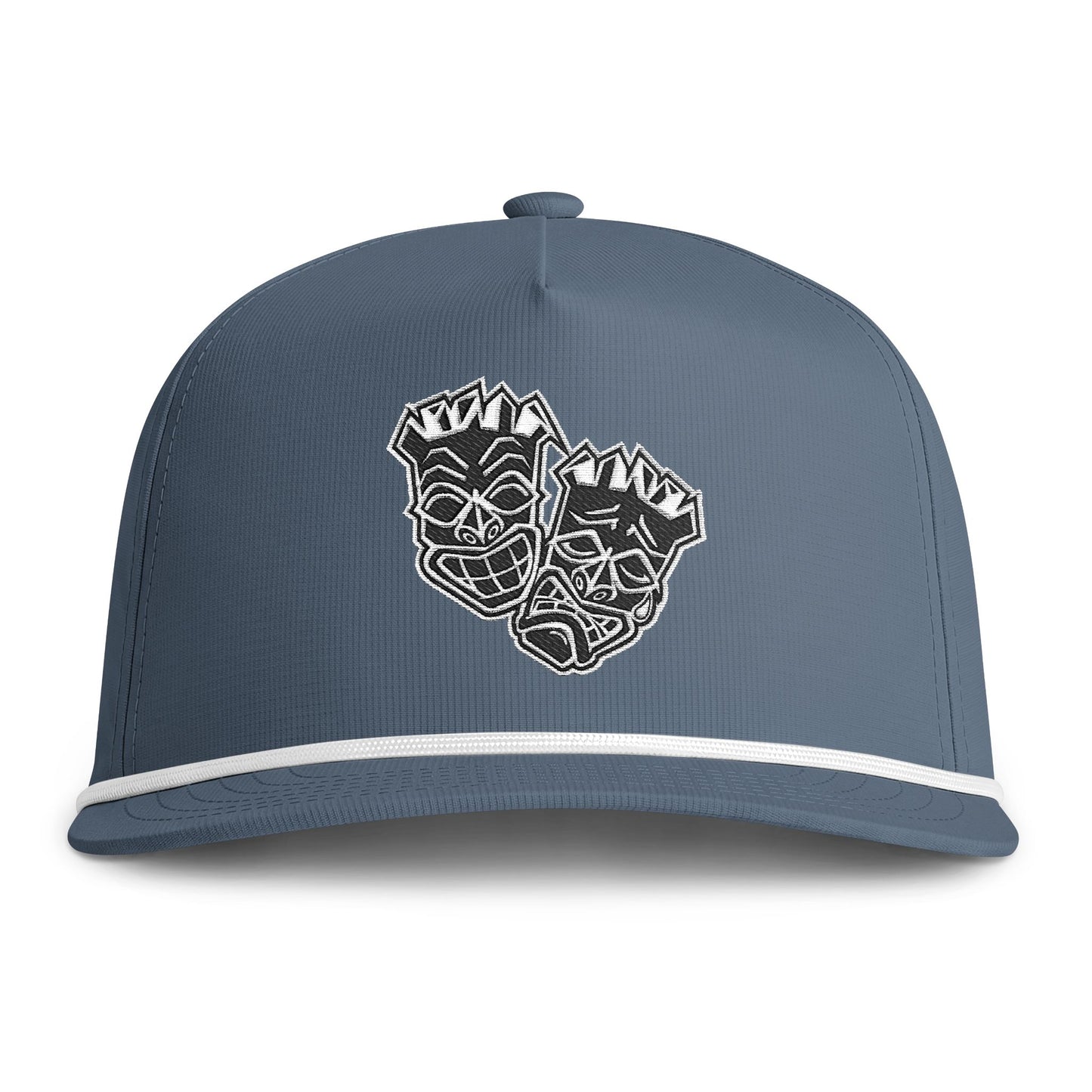 "Birdie Now, Bogey Later" Sunwashed Embroidered Rope Cap