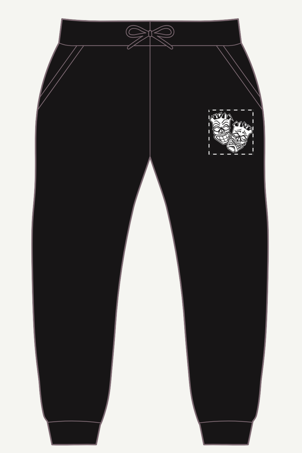 Now & Later Embroidered Cozy Fleece Sweats
